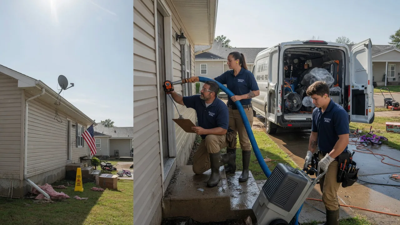 Ceiling Water Damage Restoration in Fremont, IA near me